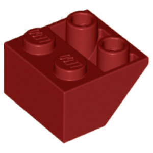 dakpan omgekeerd 45 2x2 dark red